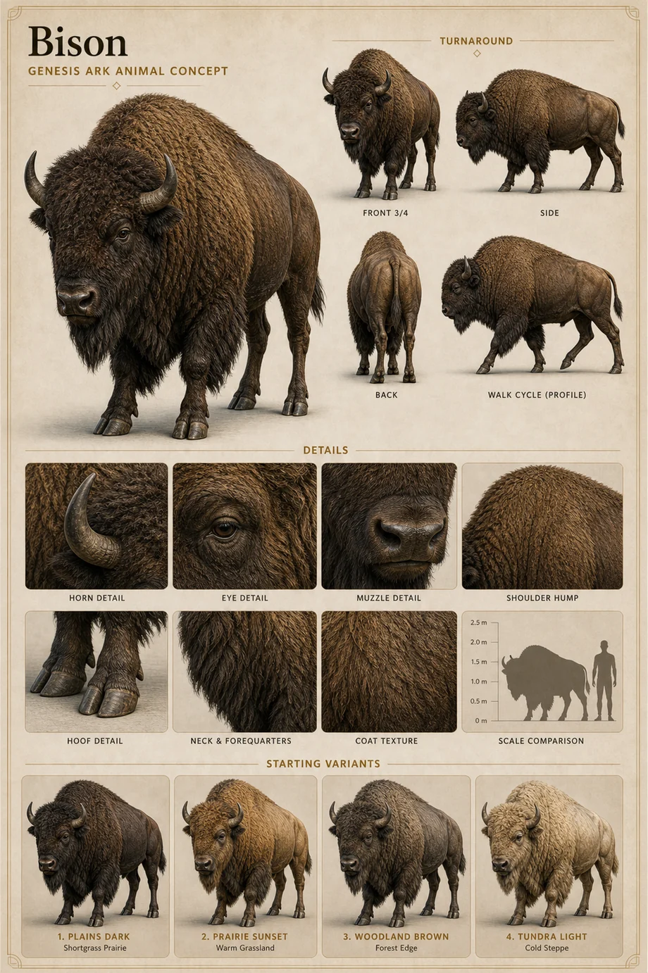 Bison Sanctum concept visual