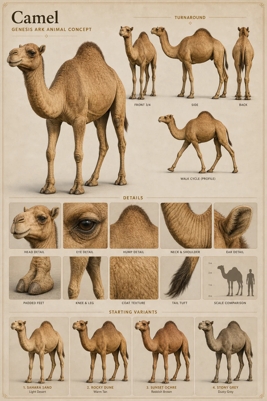 Camel Sanctum concept visual