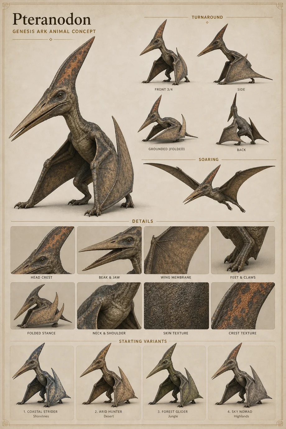 Pteranodon Sanctum concept visual