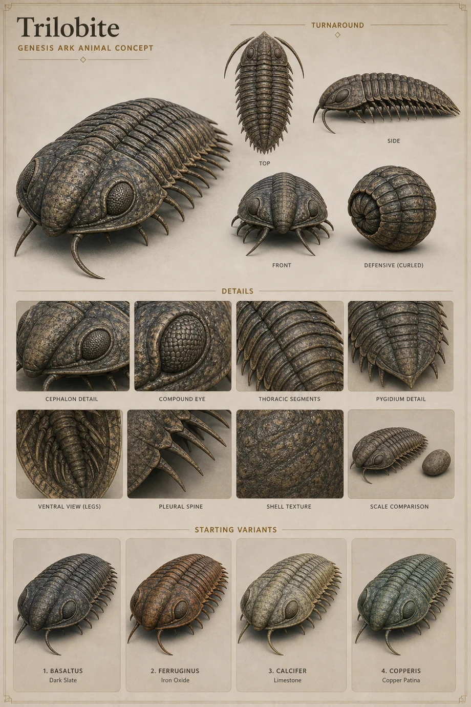 Trilobite Sanctum concept visual