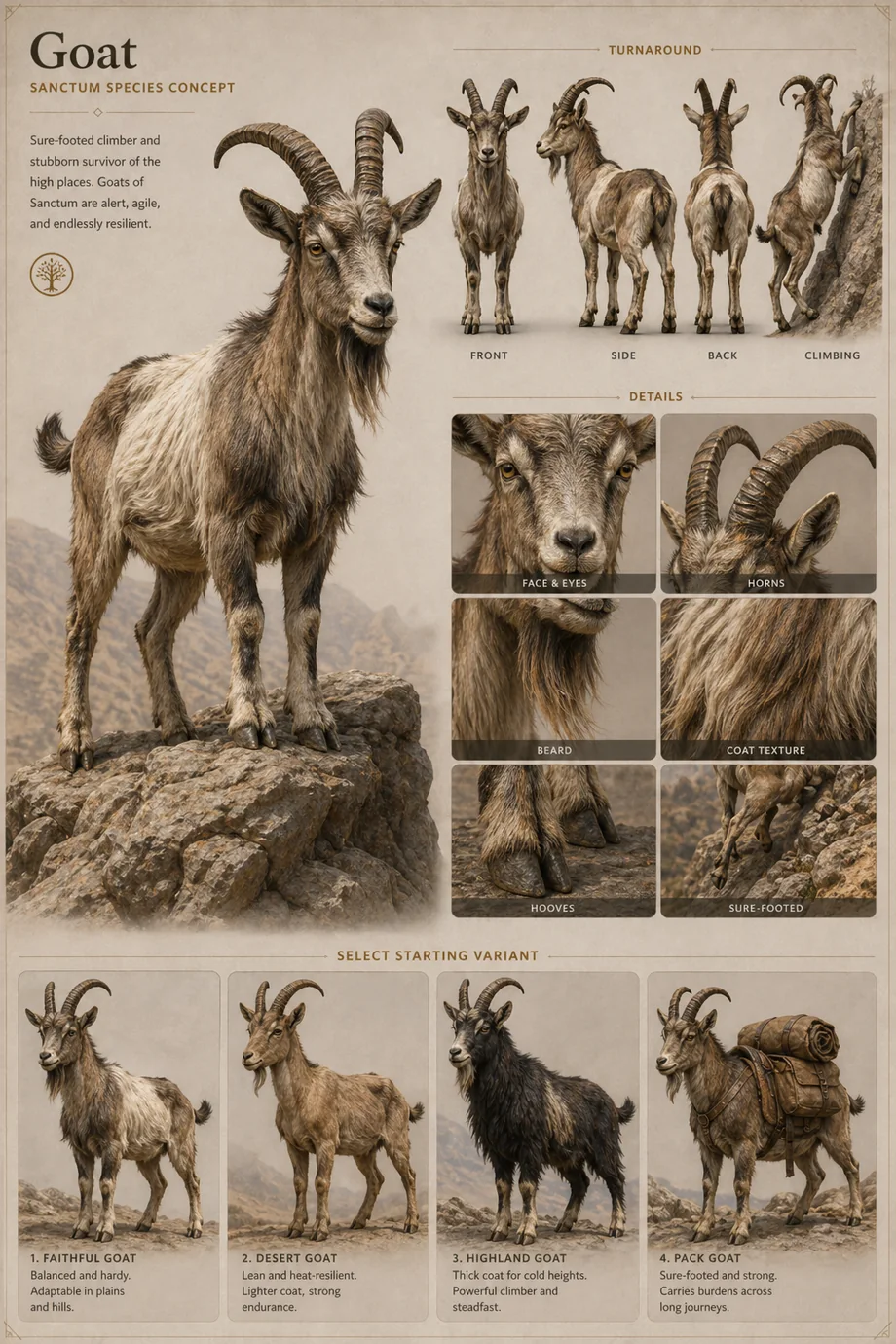 Goat Sanctum concept visual