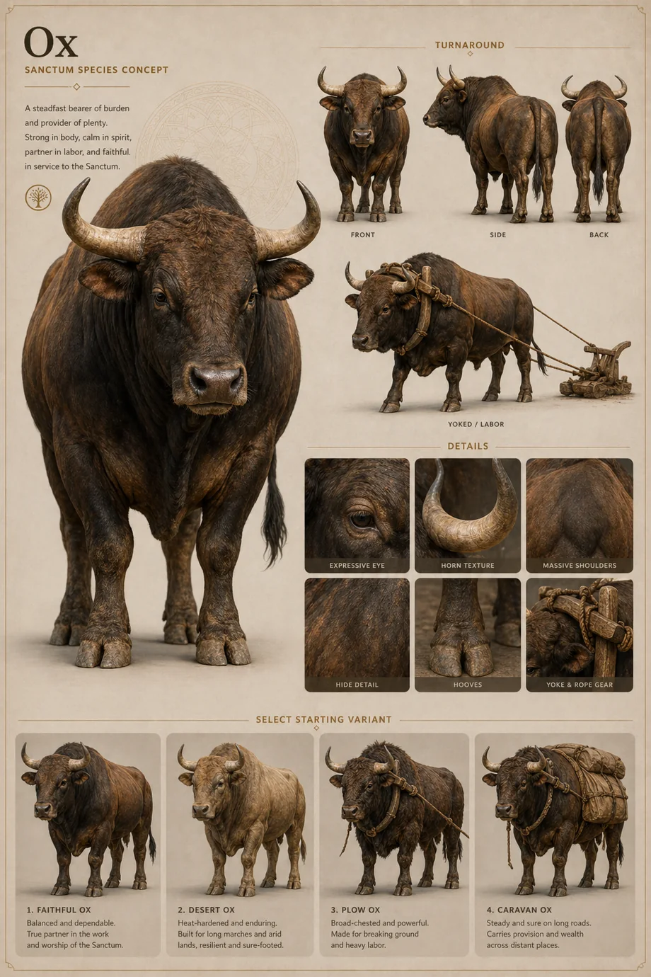 Ox Sanctum concept visual